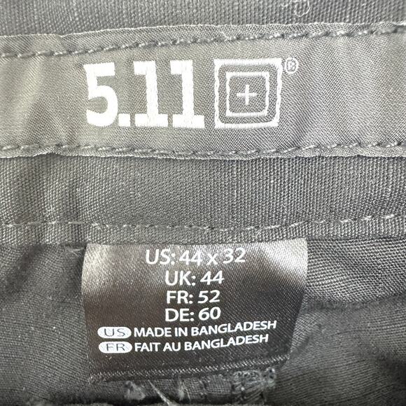 5.11 Tactical Mens Taclite Pro Ripstop Pant Size 44 X 32 Work Field Black - Picture 2 of 5